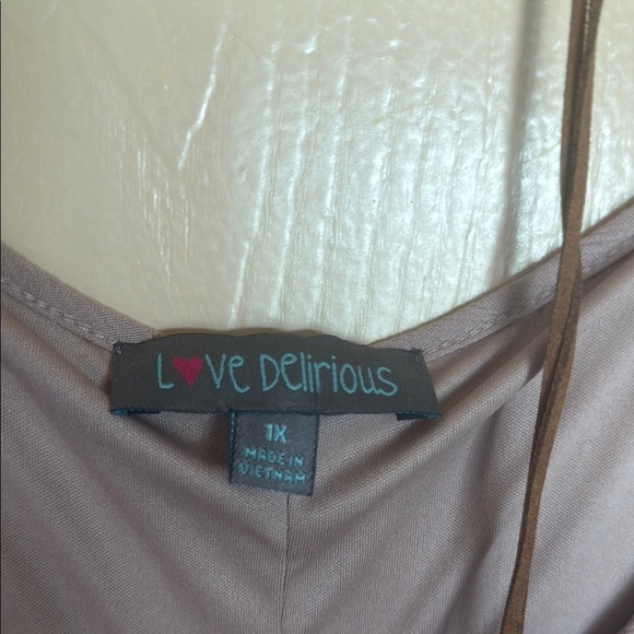 Delirious Taupe Midi Dress - Picture 3 of 4